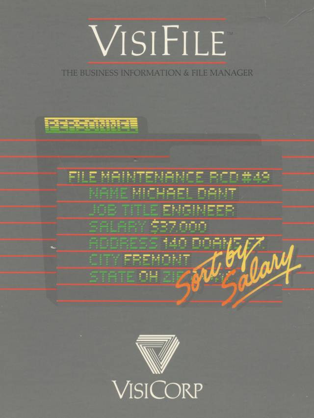 VisiFile - Box cover front